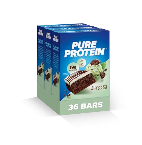 Bars, High Protein, Nutritious Snacks to Support Energy, Low Sugar, Gluten Free, Chocolate Peanut Butter, 1.76oz, 12 Count (Packaging May Vary)