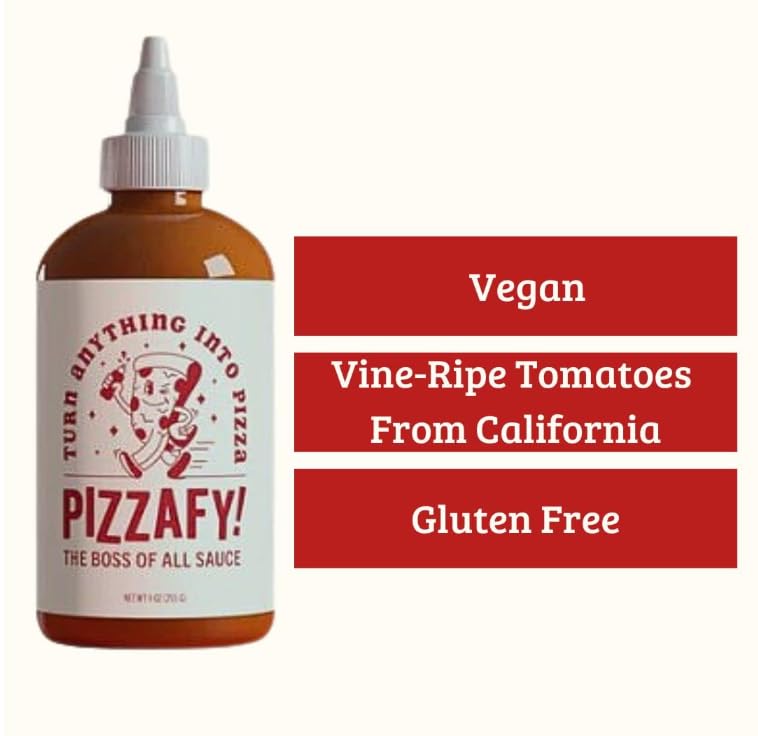 PIZZAFY ANYTHING! 9 Ounce Bottle For Pizza Lovers