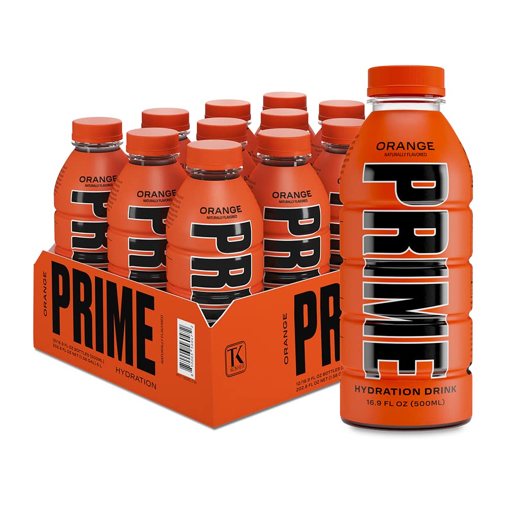 PRIME Hydration ICE POP | Sports Drinks | Electrolyte Enhanced for Ultimate Hydration | 250mg BCAAs | B Vitamins | Antioxidants | 2g Of Sugar | 16.9 Fluid Ounce | 12 Pack